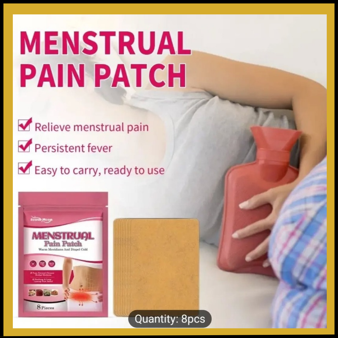 Menstrual Heat Cramp Relief Patch (8 Pcs)