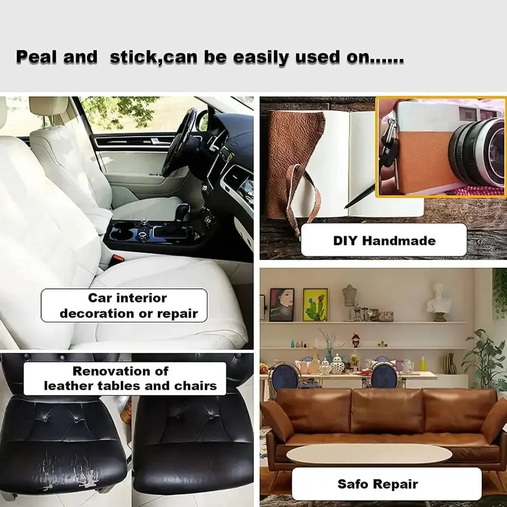 QUICK FIX Leather Repair Patch (Black )