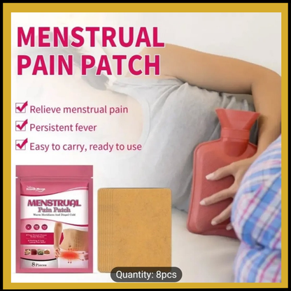 Menstrual Heat Cramp Relief Patch (8 Pcs)