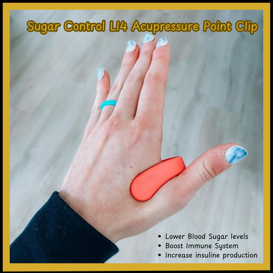 Sugar Control LI4 Acupressure Point Clip