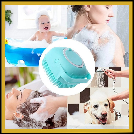 SCRUBBING Soft Silicone Bath Brush