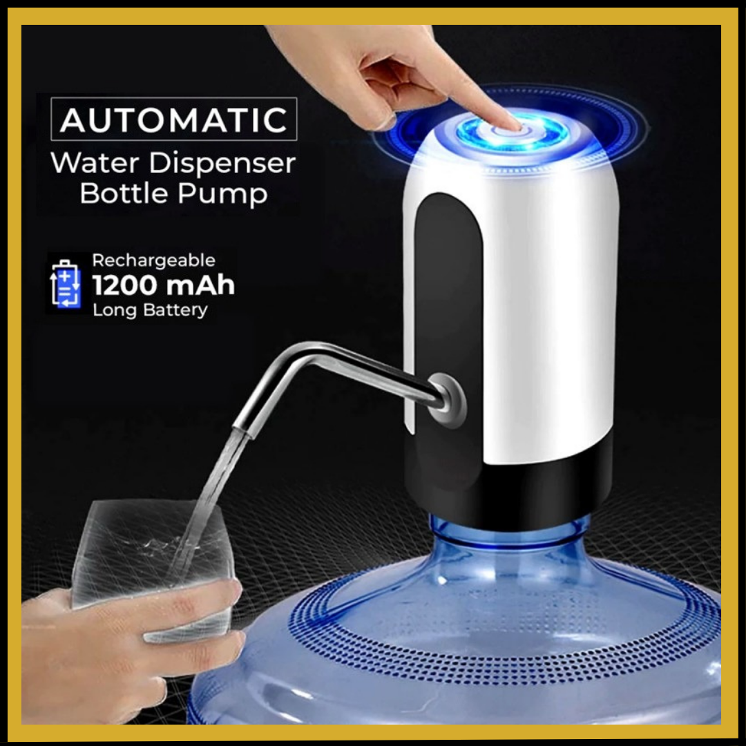 Automatic Wireless Water Bottle Can Dispenser Pump