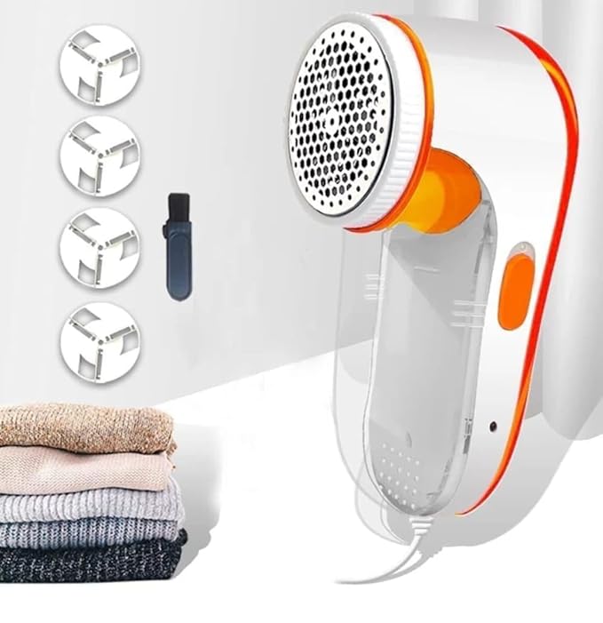 Lint Remover Machine with Removable Waster & Lint Roller