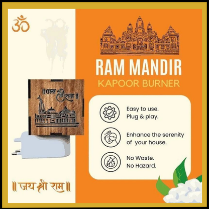 3-in-1 Ayodhya Ram Mandir Aroma Burner & Night Lamp