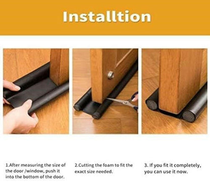 Door Protector - Rats, Insects & Noise Blocker, Waterproof Gap Sealer (Pack of 2)